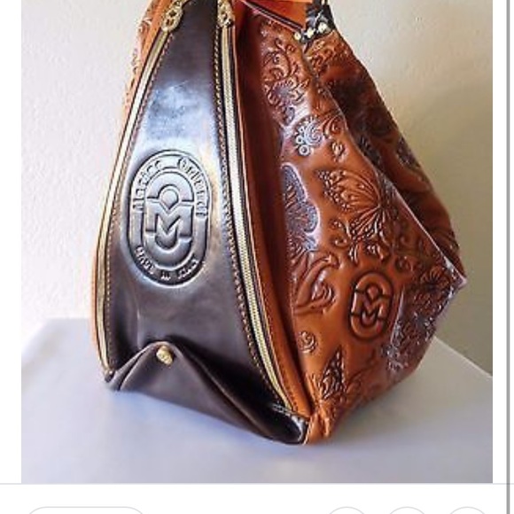 Marino Orlandi leather bucket bag large - Picture 3 of 3